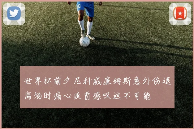 世界杯前夕尼科威廉姆斯意外伤退离场时痛心疾首感叹这不可能